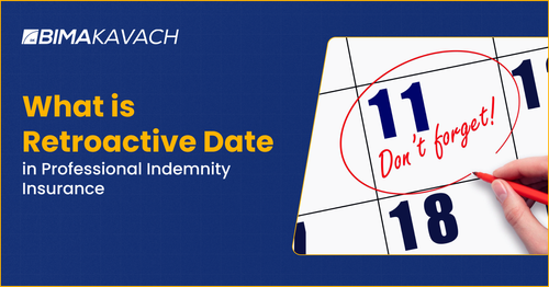 What is the Retroactive Date in Professional Indemnity Insurance